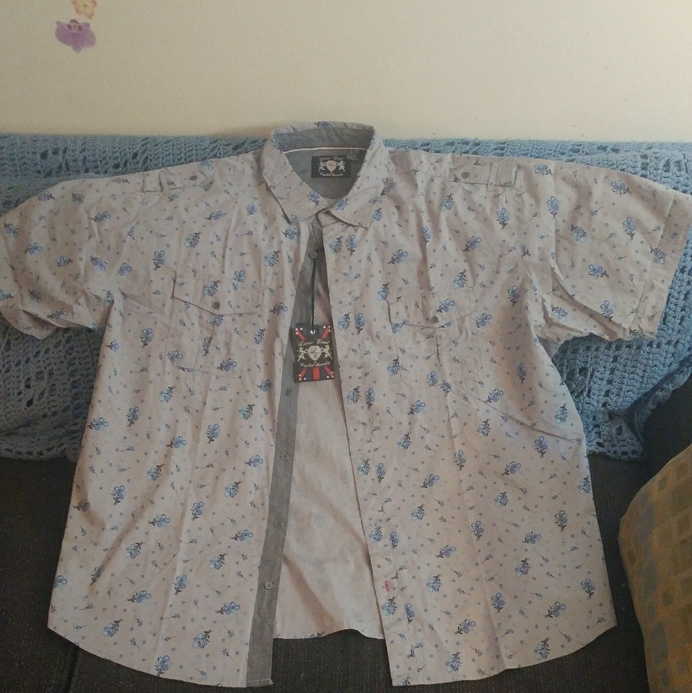 Fine cotton, button up shirt by London Laundry